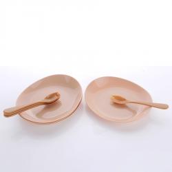 得力熊歐式小號簡約橢