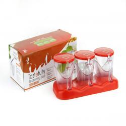 雅致調味盒（三格）