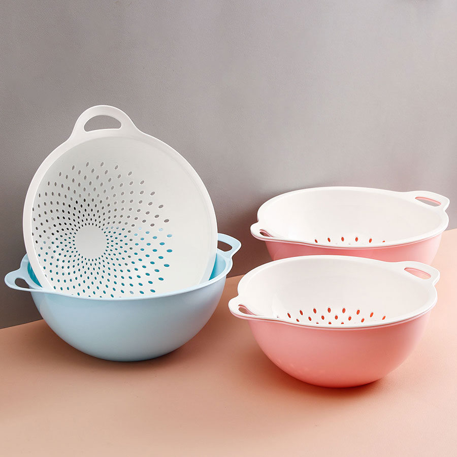 雙層瀝水籃(小/大）