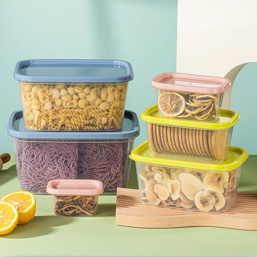 長(zhǎng)方形六件套保鮮盒