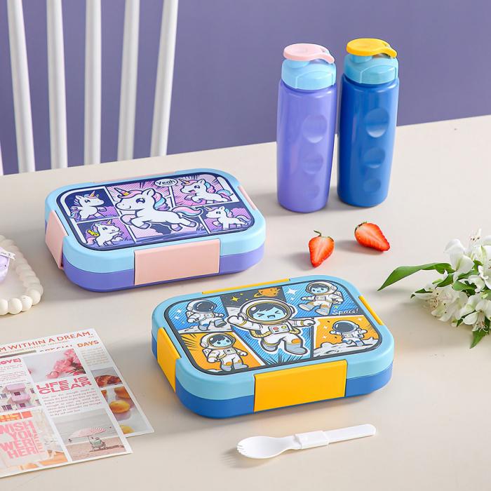 童夢漫畫分格密封飯盒(塑料款/不銹鋼款/套